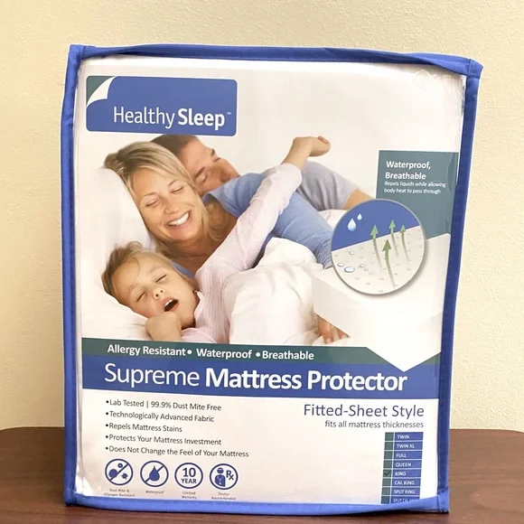 Healthy Sleep King Size Supreme Mattress Protector - Picture 1 of 4